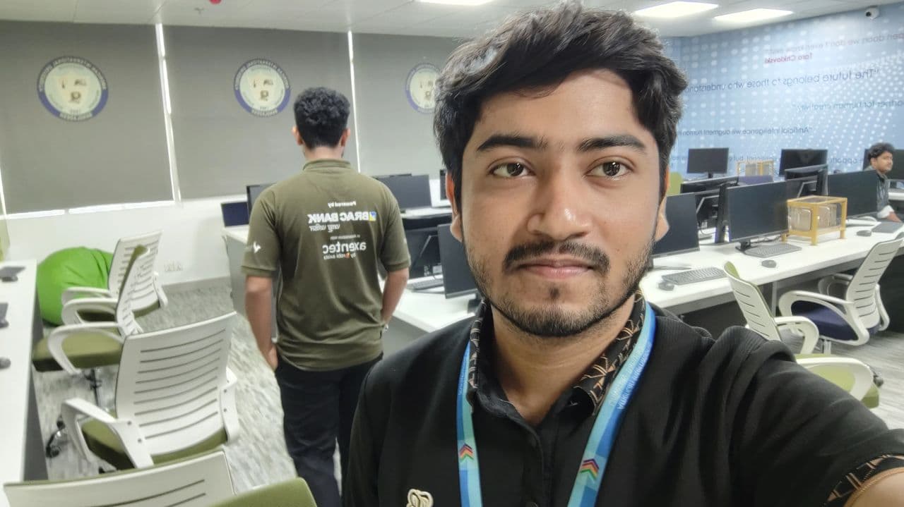 Visiting country's first AI Lab at AIUB